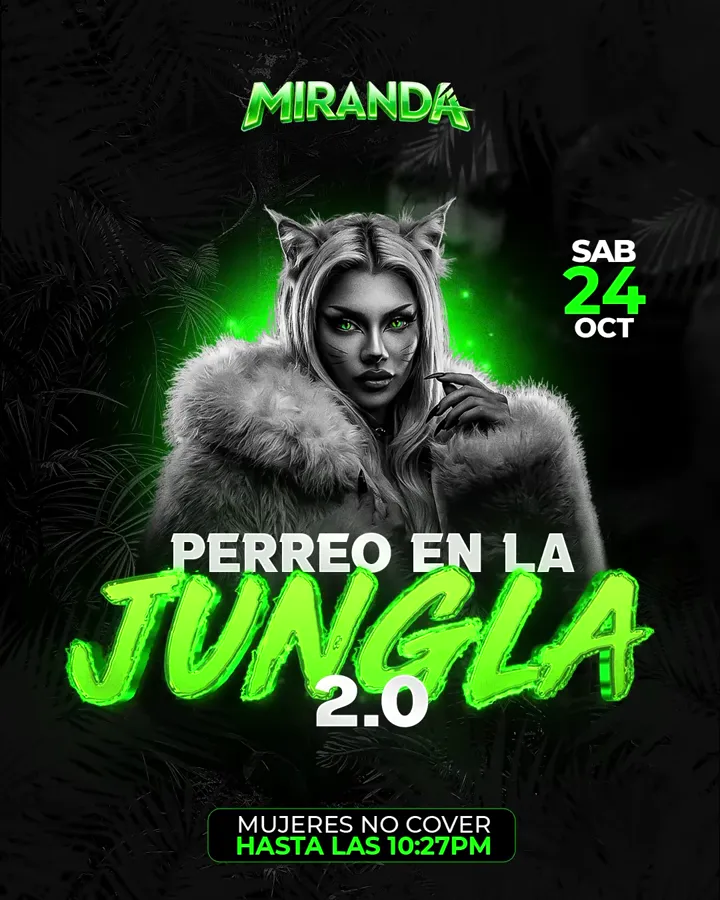 Flyer: Perreo en la Jungla 2.0